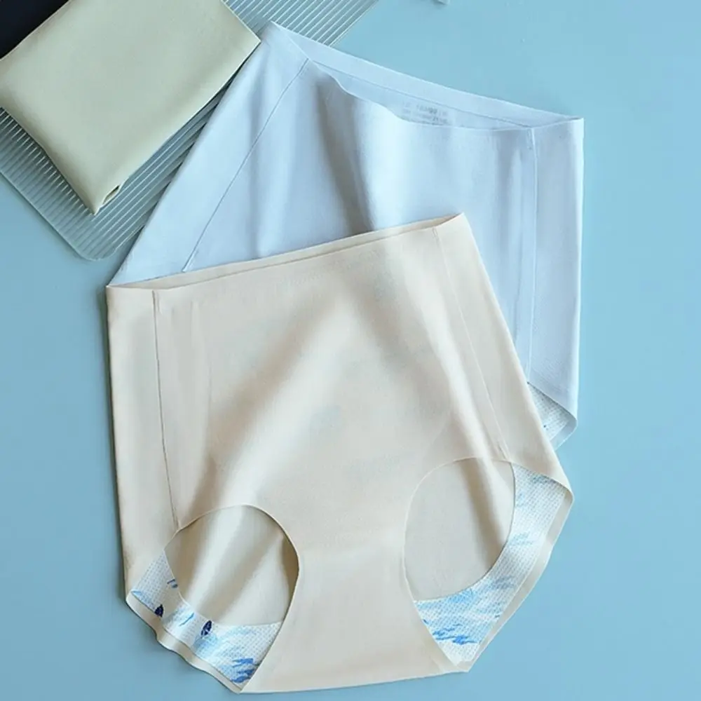 

Корректирующее белье с высокой талией для женщин, корректирующее белье из ледяного шелка, трусики с подтяжкой ягодиц, утягивающее живот, нижнее белье с контролем живота, ежедневное