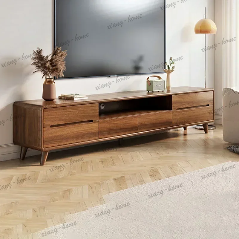 Factory Direct Elegant European Mobiletto Porta Tv Mid Century Furniture Home Modern Trendy With Drawers Tv Stand Beauty Vintage
