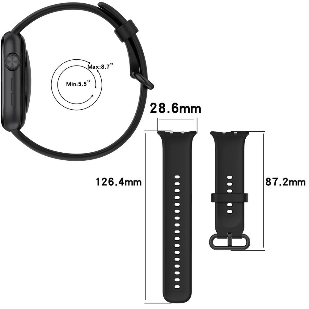 Silicone Watch Band…