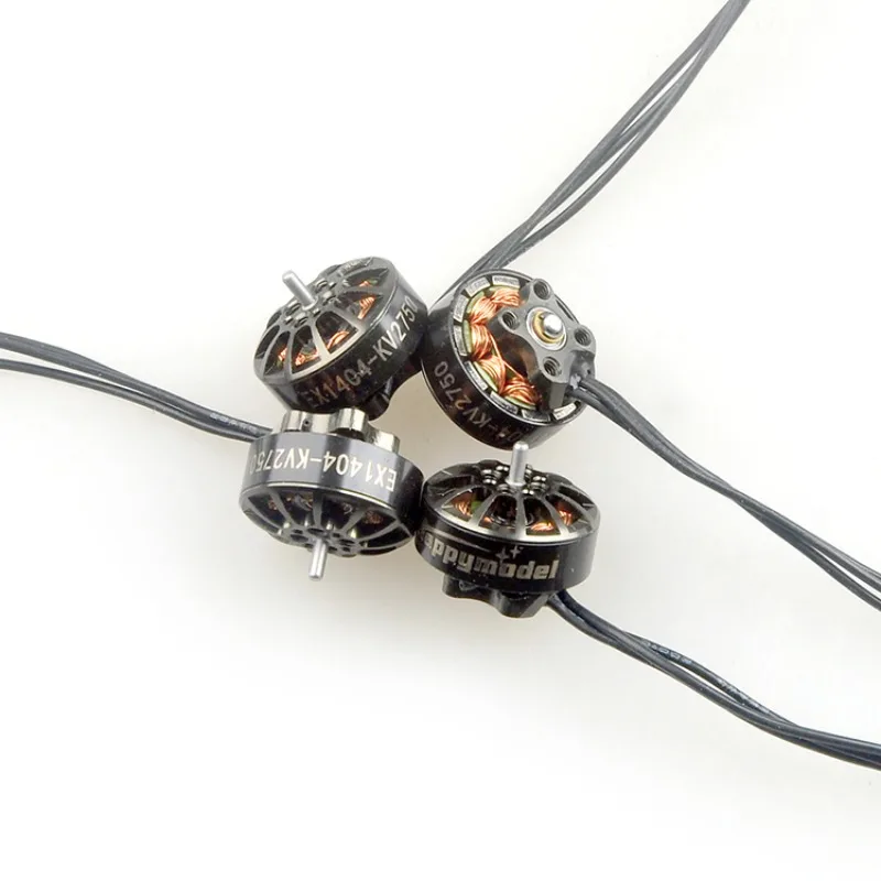 1404 Motor Set 4pcs, Happymodel EX1404, High Dynamic Balance, for 4-inch Long Range Quadcopters