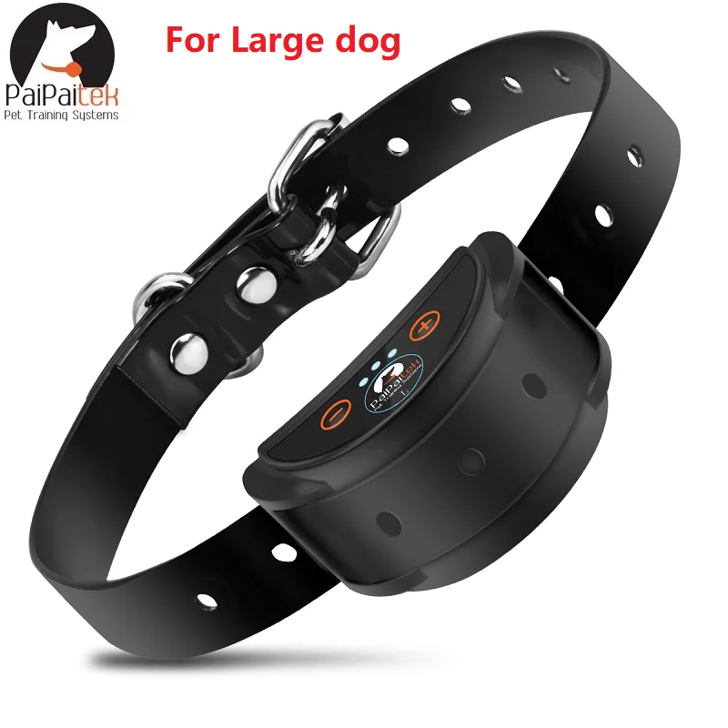 Anti Barking Collar for Large Dog Sound Vibration 5 Adjust Sensitive Level for All Sized Dogs Up to 45 Dys Running Time