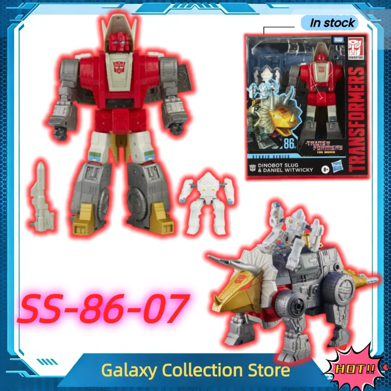 

In Stock Transformation Toy SS Big Movie Leader SS86 DINOBOT SLUG& DANIEL WITWICKY L Level Action Figures Toys Collection Gifts