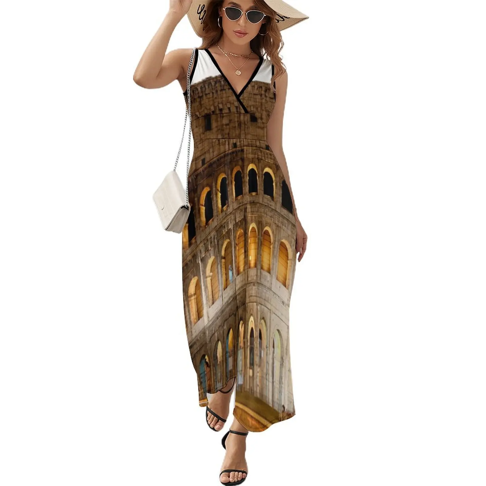 The Colosseum Sleeveless Dress Cocktail of dresses summer woman dress 2024 sexy dress for women women summer 2024