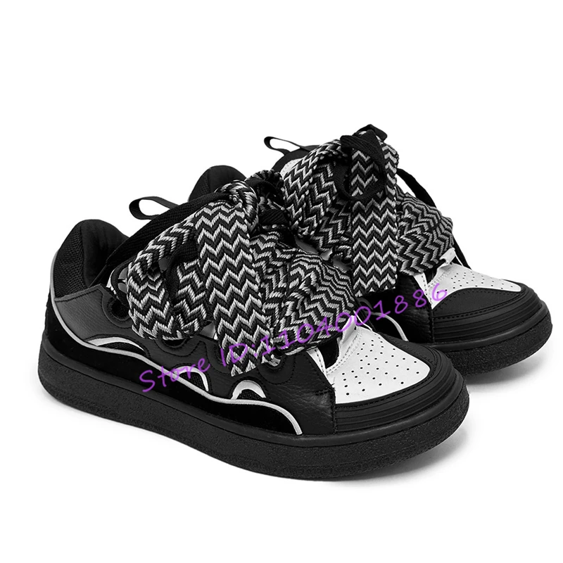 

Модные светоотражающие кроссовки для пар, черные разноцветные тренировочные туфли на толстой подошве со шнуровкой, летняя дышащая женская и мужская повседневная обувь