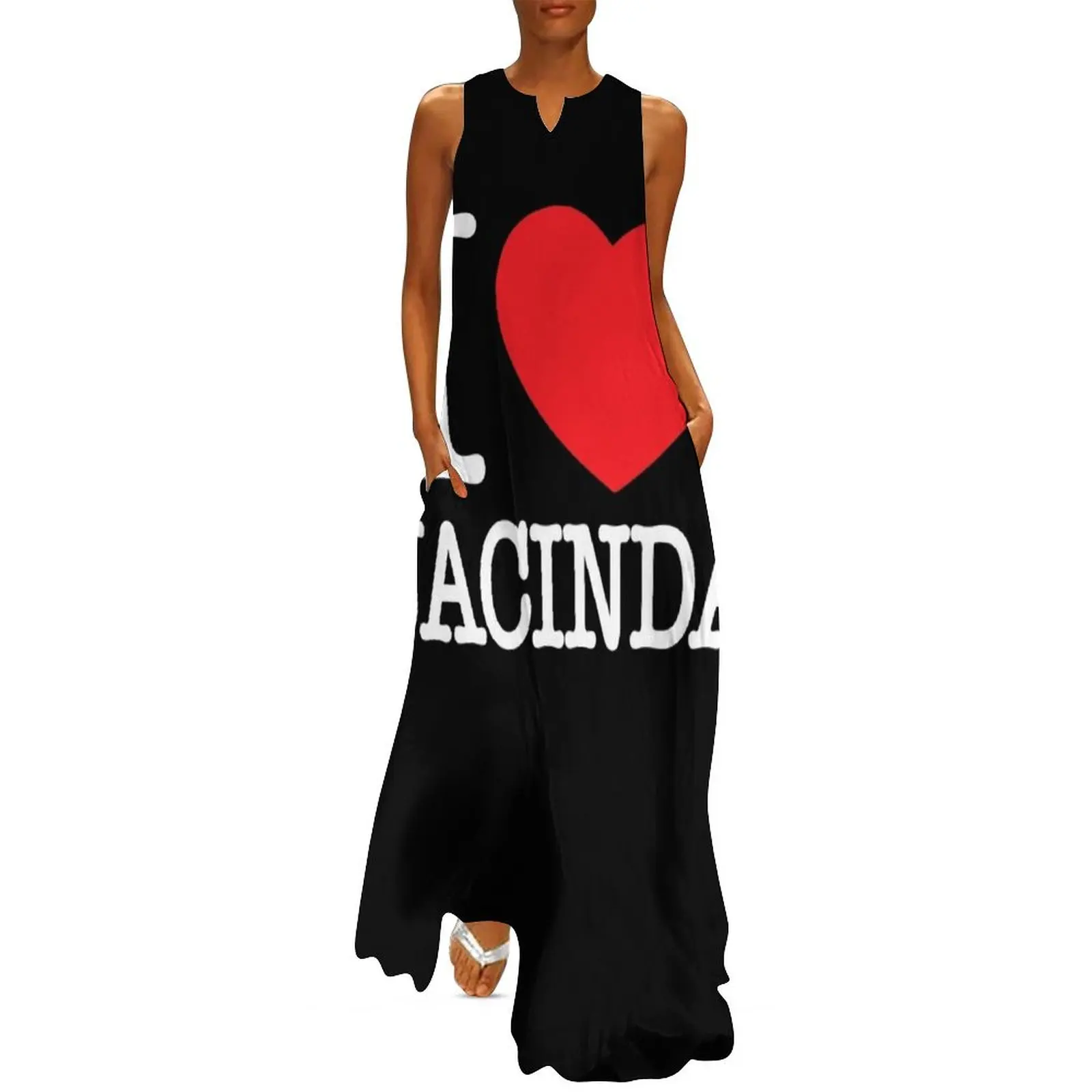 i heart jacinda ardern black white red New Zealand Prime Minister Kiwi I love ny style Long Dress Bride dresses Dress