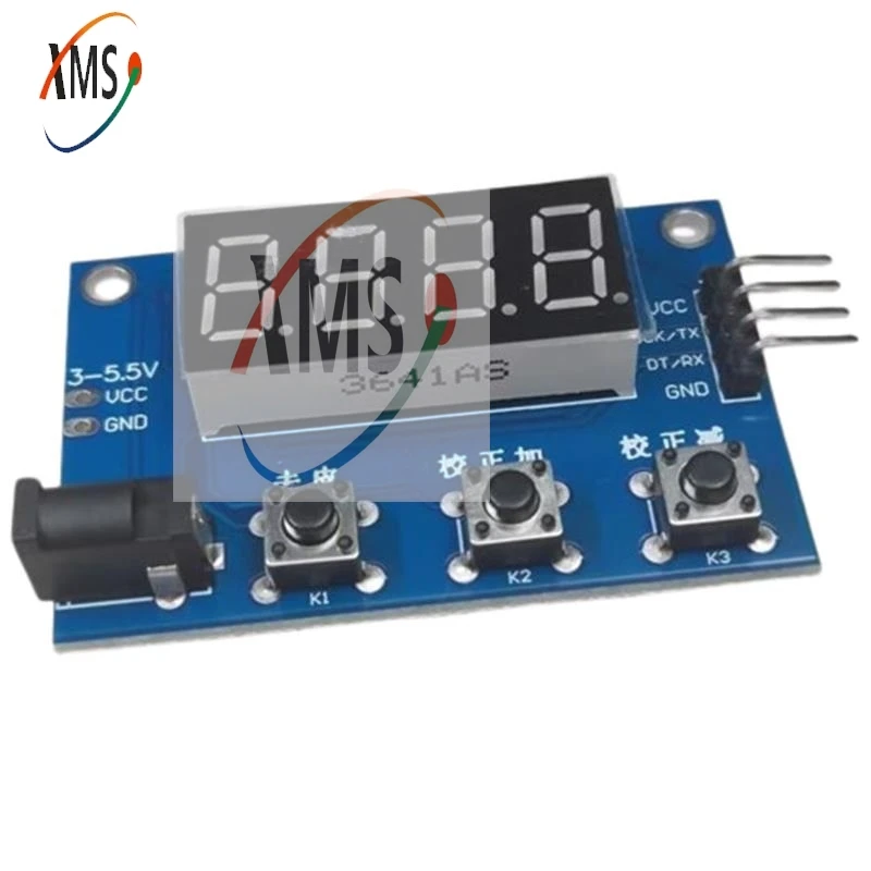 1pcs HX711 Load Cell AD Weight Pressure Sensor AD Module with Display 24-bit Weighing Instrument Electronic Scale