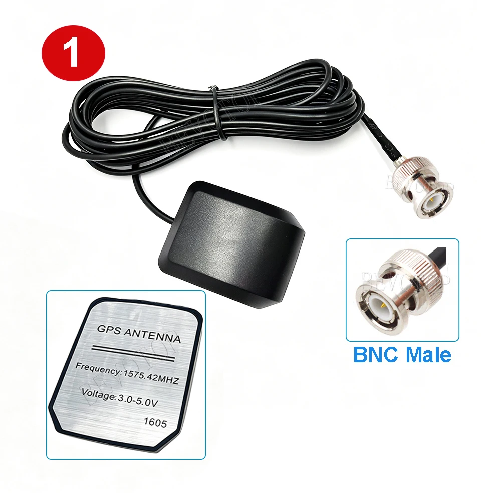 1Pcs 28dBi GPS Antenna RG174 Cable SMA/MCX/MMCX/Fakra/TNC/BNC Connector GPS Aerial Adapter 2M 3M 5M 7M