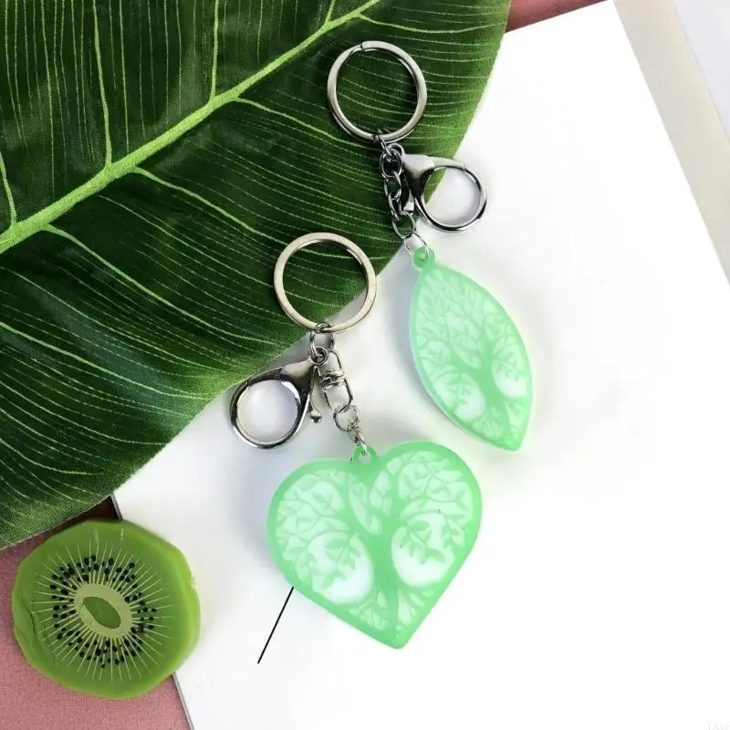  Round Life Tree Keyring Mold Durable Silicone Mold Epoxy Resin Keychain Mould