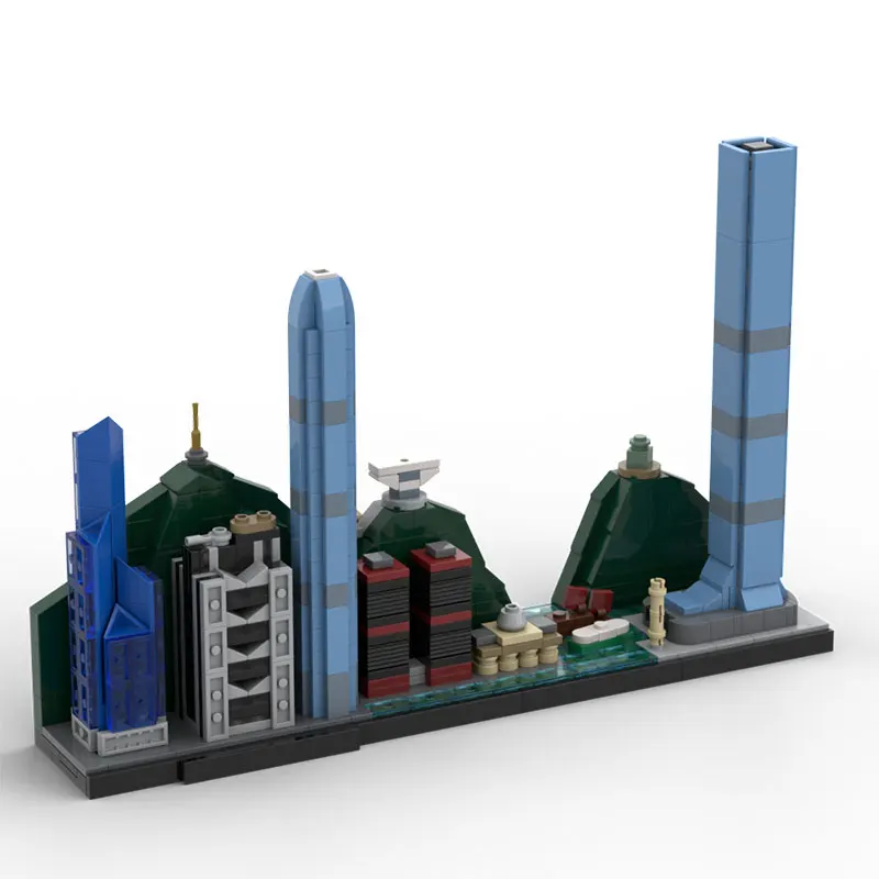 Urban Skyline Architektur Haus Street View Set Kleine Partikel Montage Bausteine Spielzeug Modell Dekoration Geschenk