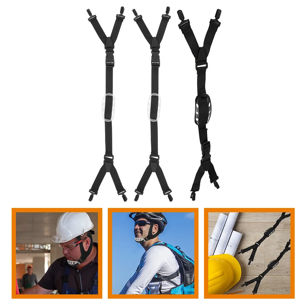 

3pcs Straps Hard Hat Chin Straps Protective Straps Liner Chin Strap chin belt adjustable chin strap