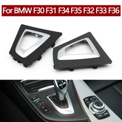 LHD Car Central Console Gear Shift Selector Cover Trim Transmission Shifter Bezel For BMW 3 4 Series F30 F31 F34 F35 F32 F33 F36