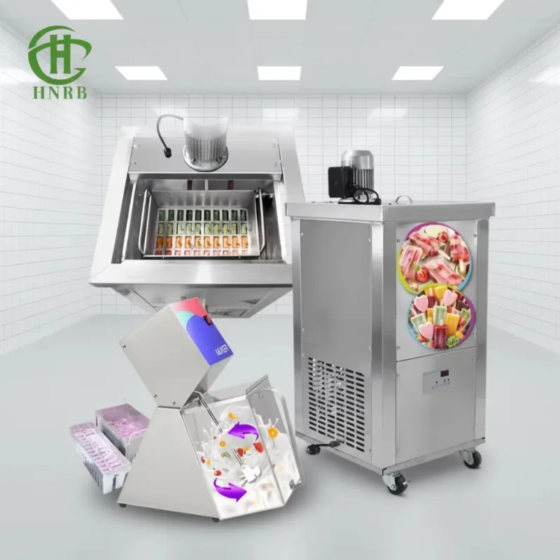Mini Ice Cream And Popsicle Making Machine With Melting And Freezing Functions For Lollipops And Ice Pops