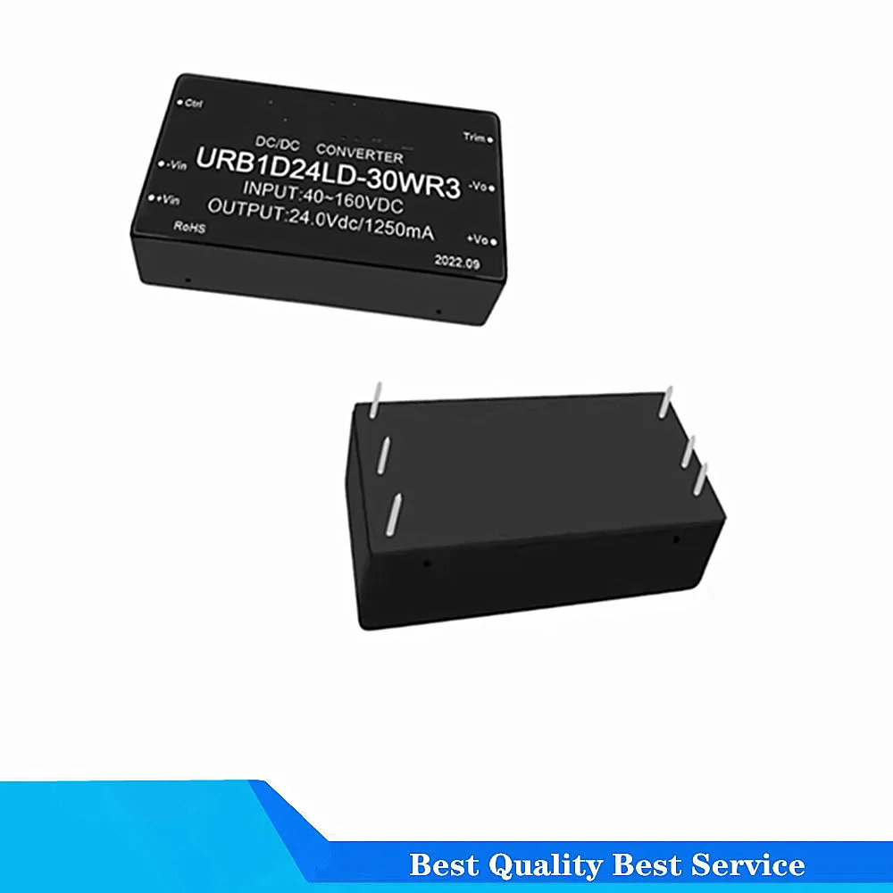 

5 шт./лот URA/URAB1D24LD-30WR3 30 Вт 110 В 24 В 1,25 А 12 В 9 В 5 В URB1D05LD-30WR3 URA1D12LD-30WR3 Модуль питания преобразователя постоянного тока