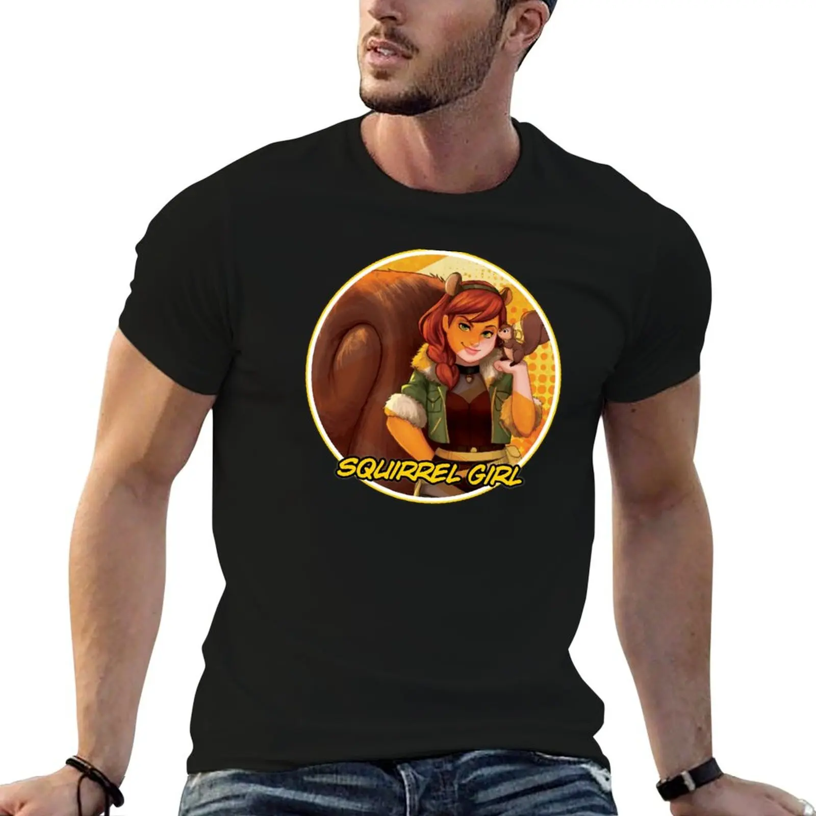 

Squirrel Girl T-Shirt essential t shirt vintage mens t shirt graphic