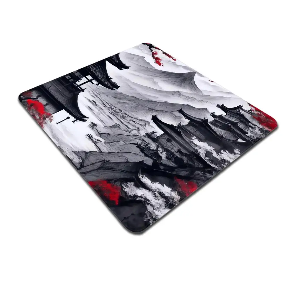 Retro Mouse Pad Small Mouse Pad Thickened Mouse Pad Desk Pad Desktop Computer Keyboard Wireless Mouse Boy Girl Gift for CS DOTA
