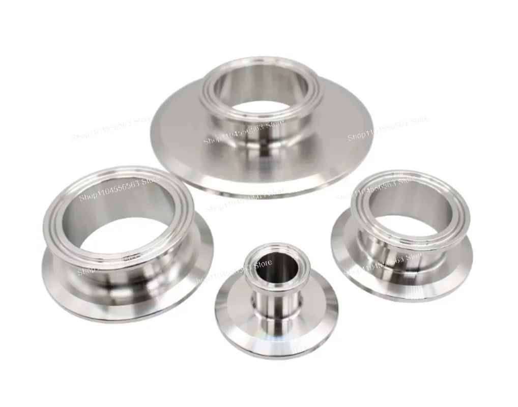 304 Stainless Steel Quick-loading Short Pipe Size Head Variable Diameter Clamp Joint Reduced Diameter Direct Short Pipe