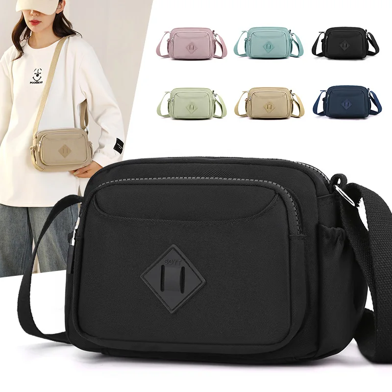 New  Waterproof Nylon Women Messenger Bags Ladies Handbag Female Crossbody Bags Shoulder Bags Small Casual Travel bag