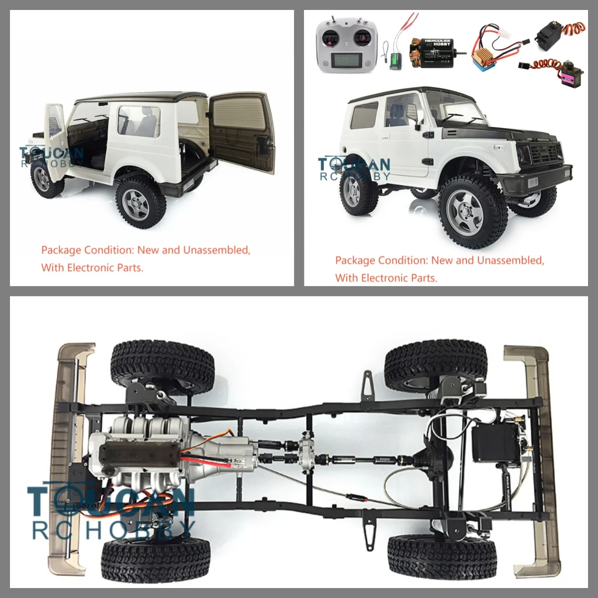 

Каподастр 1/6 RC с дистанционным управлением, гоночный внедорожник, гусеничный автомобиль SIXER1 Samurai ESC FS I6S, уличные игрушки для мальчиков, подарок THZH0496