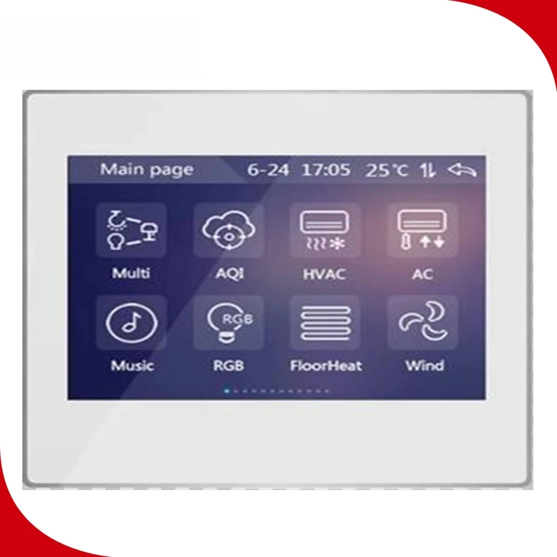 

GVS / Panel Both Video Intercom And KNX Switching ,Dimming,Curtain Control.