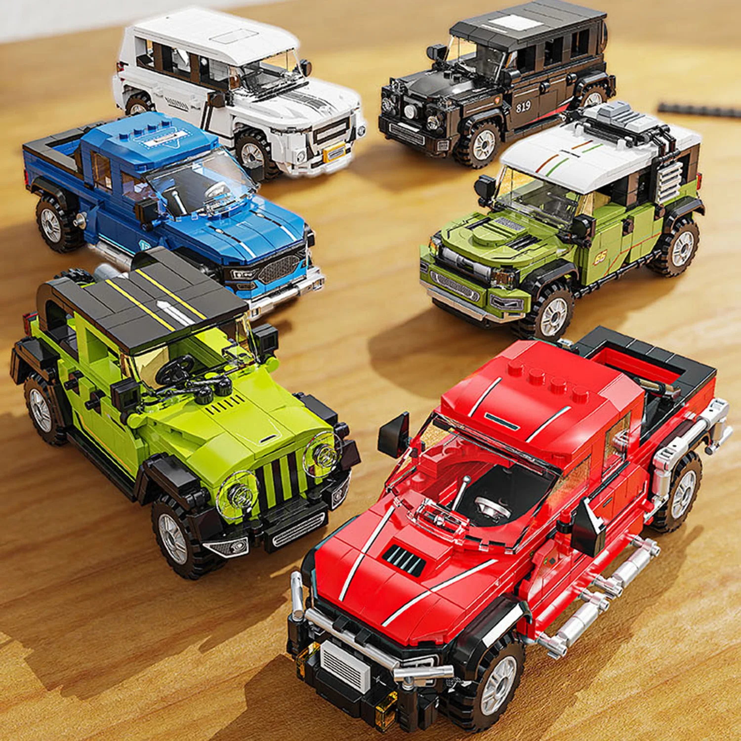 

316+PCS Off-road Vehicle Building Blocks Sports City SUV Car Model Assemble Bricks Toys Desktop Decoration Gifts