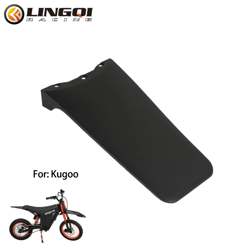 LINGQI RACING Motorcycle Rear Fender Mudguard Splash Protector For Tuttio Soleil 01 Electric Dirt Bike Original Scooter Parts
