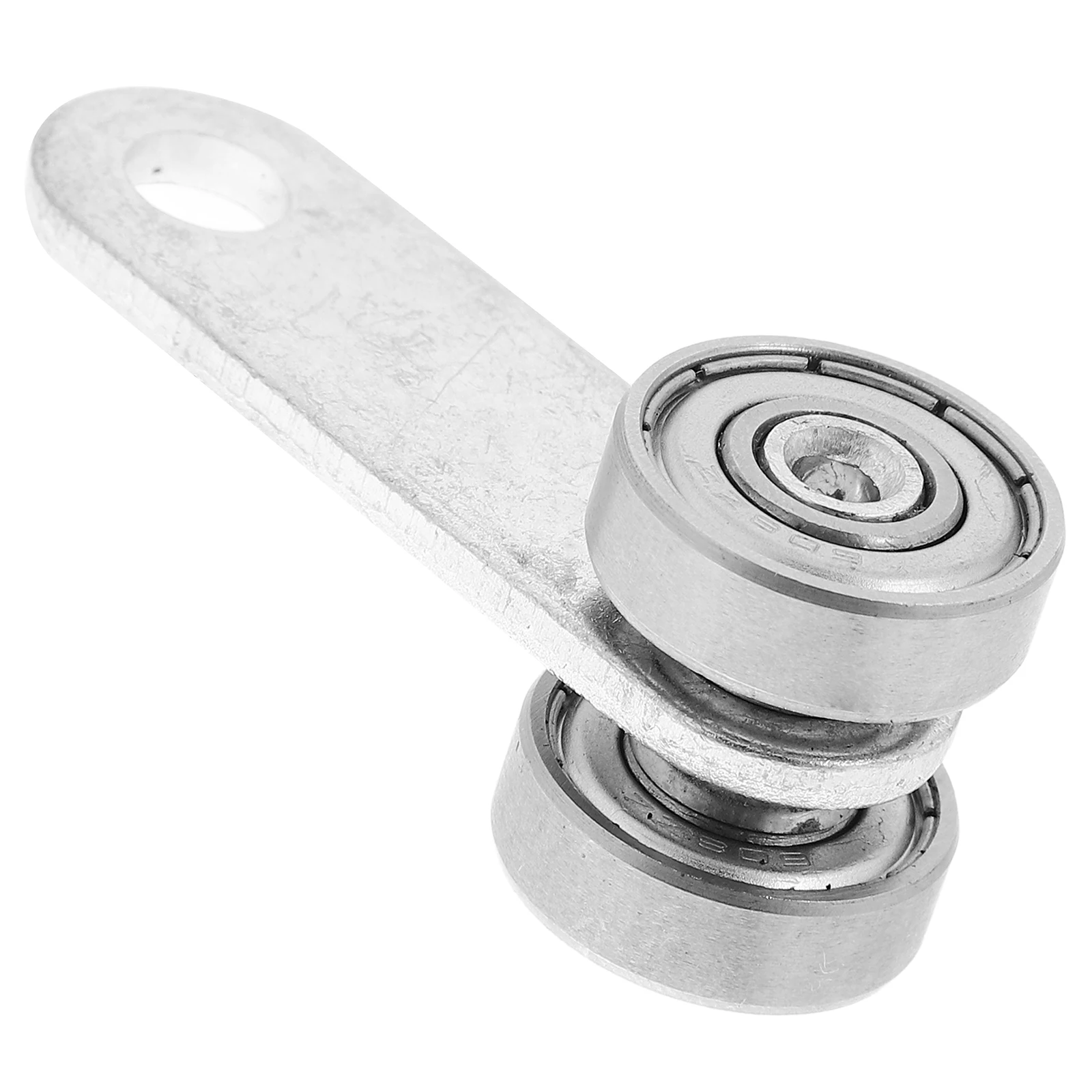

Sliding Door Wheel Iron Pulley Double Bearing Durable Track Gate Roller for Barn Greenhouse Smooth Sliding Door Rollers