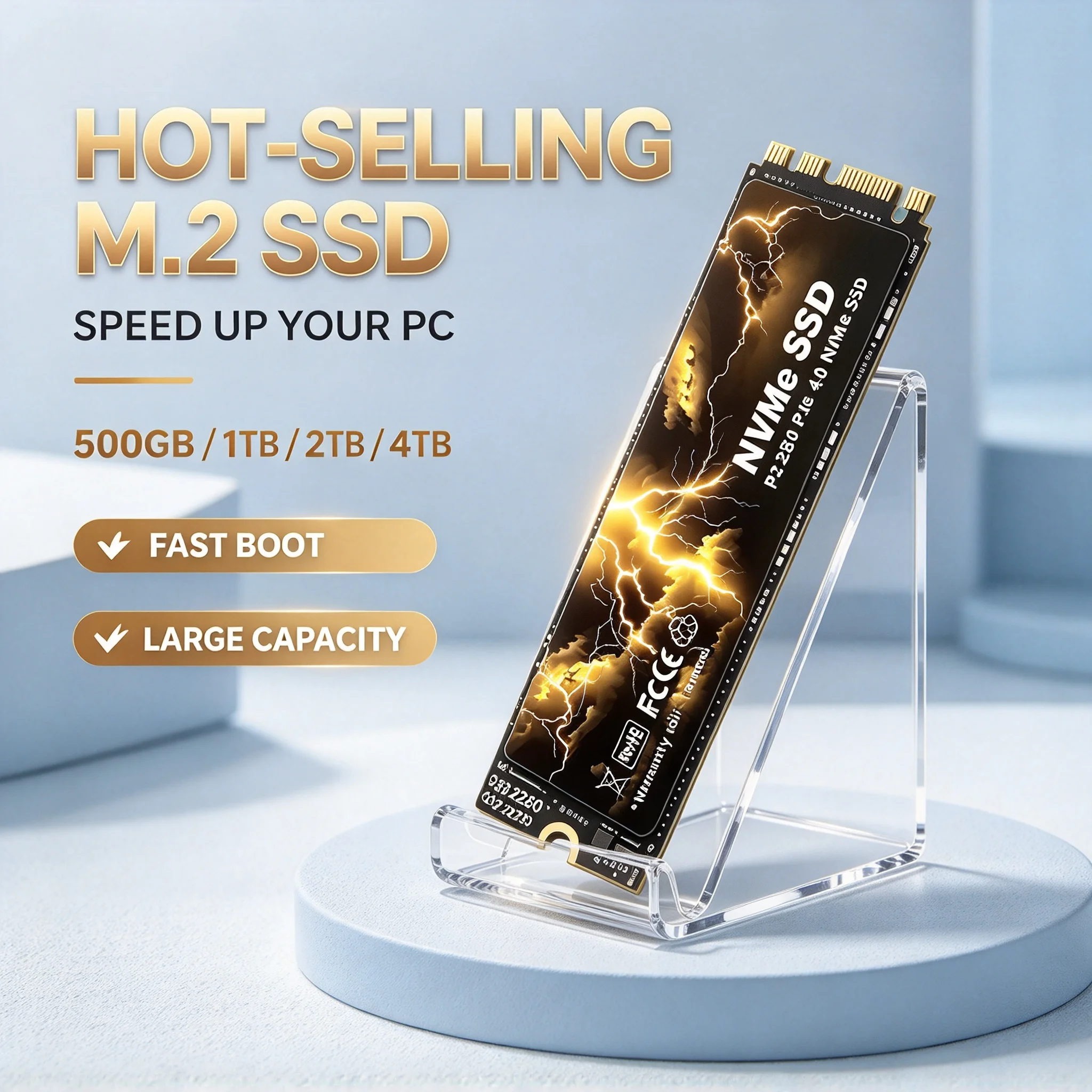 PCIe 4.0x4 Internal M.2 2280 NVMe SSD 500GB 1TB 2TB Solid State Drive Disk for Laptop Desktop PC Pro Max Unit Plus Edition