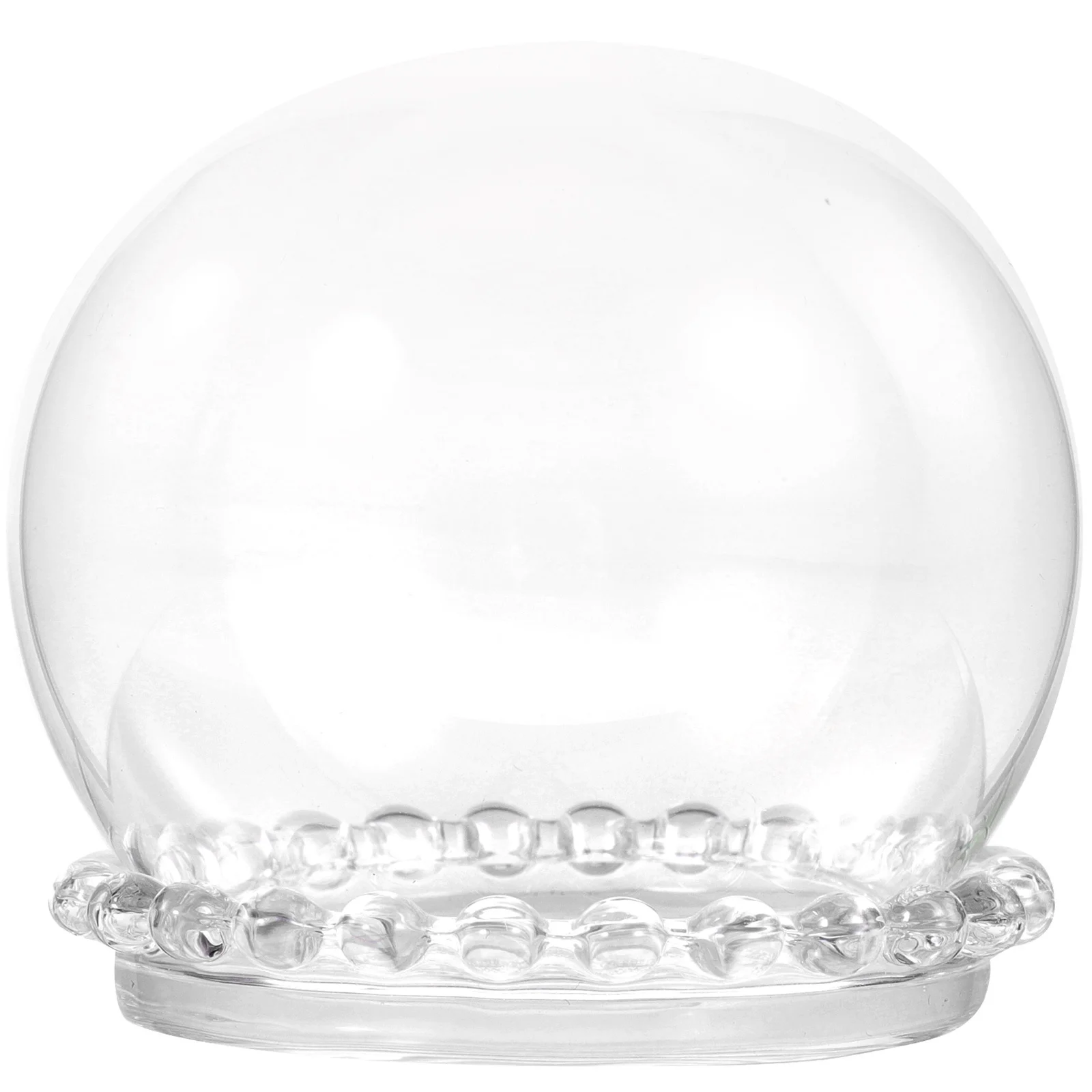 

Small Glass Cake Stand with Dome Delicate Preservation Dessert Display for Party Wedding Fruit Pastry Serving Cake Stand
