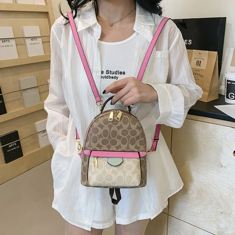 

2025 New Retro Backpack for Women, Lightweight Travel Bag, Multi-way Shoulder Purse with Large Capacity for Daily Commute