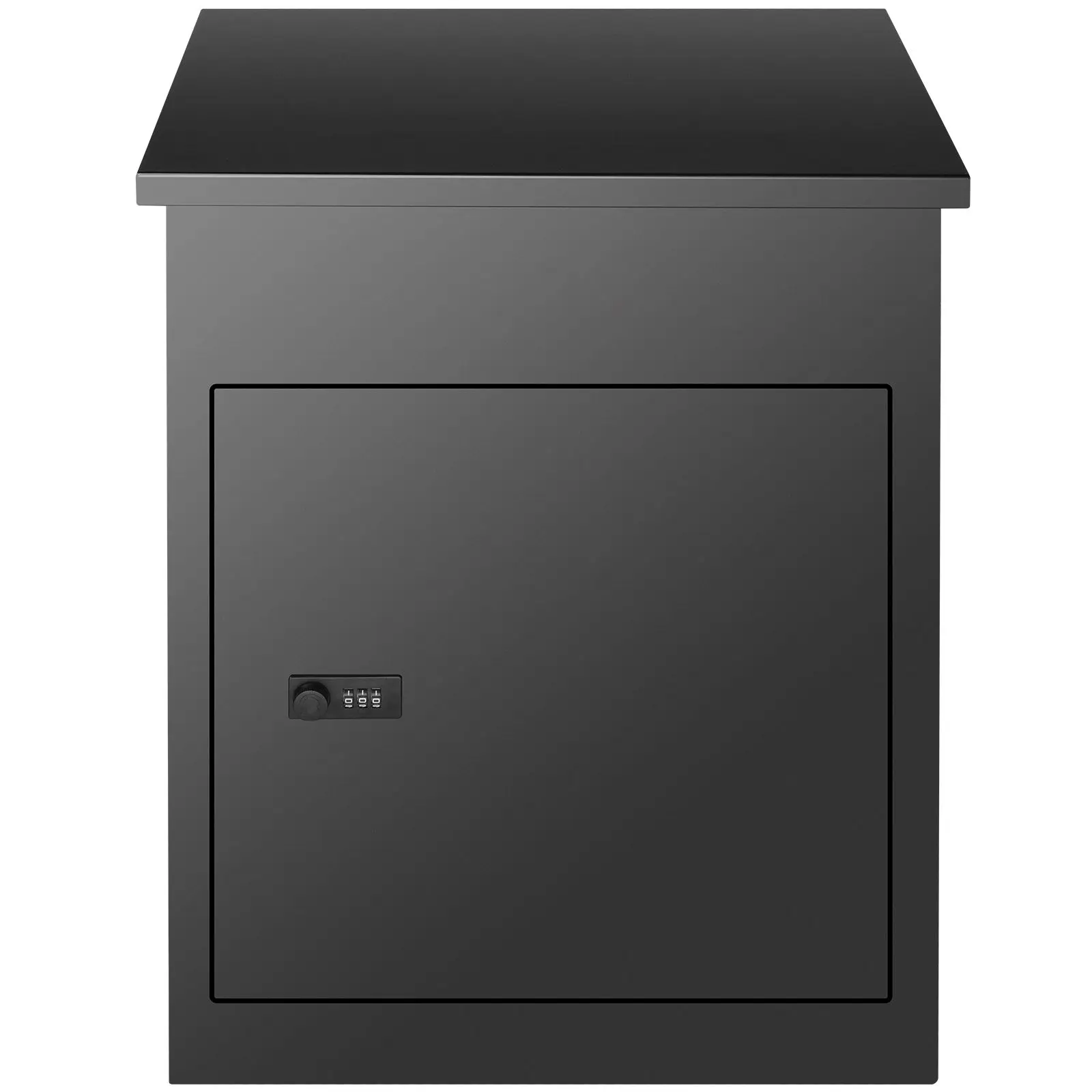 Package Delivery Boxes for Outside, Extra Large Mailbox with Coded Lock, Galvanized Steel Wall Mounted 17.3