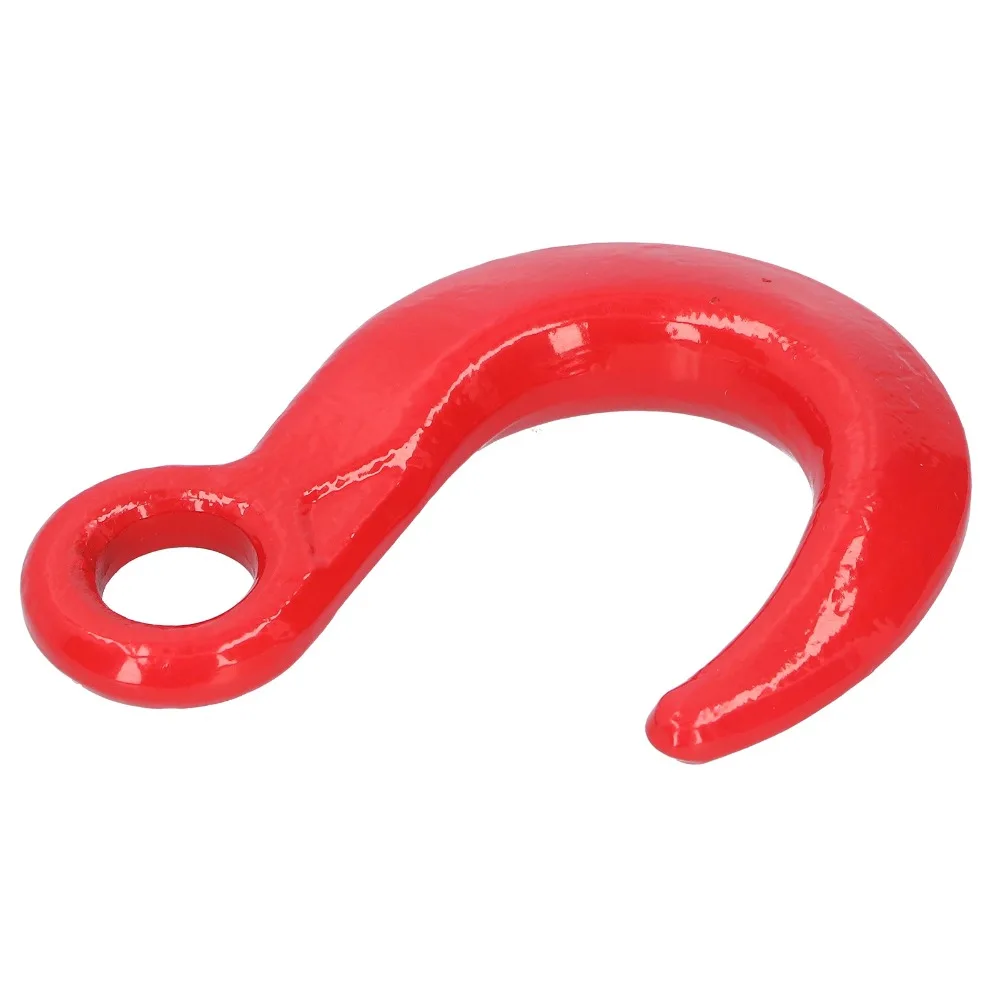 6500lb Capacity Lifting Hook Large Opening Heavy Duty Hoist Hook Alloy Steel High Strength Rigging Hook Industrial Lifting