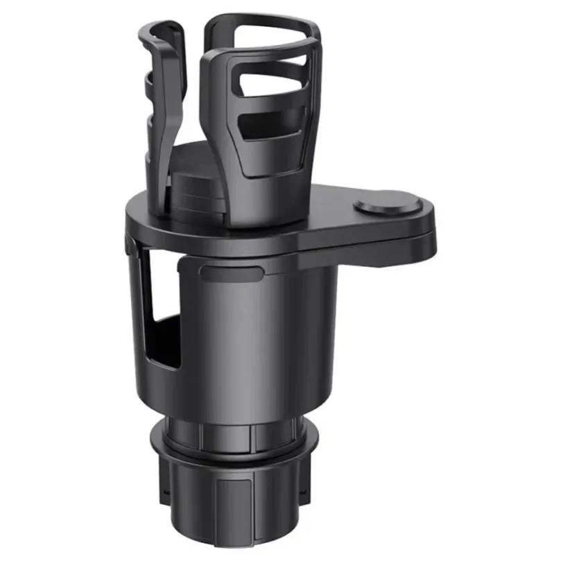 4 in 1 Adjustable Car Cup Holder Expander Dual Drink Cup Holder With Phone Stand Multifunctional Car Storage Rack Adapter