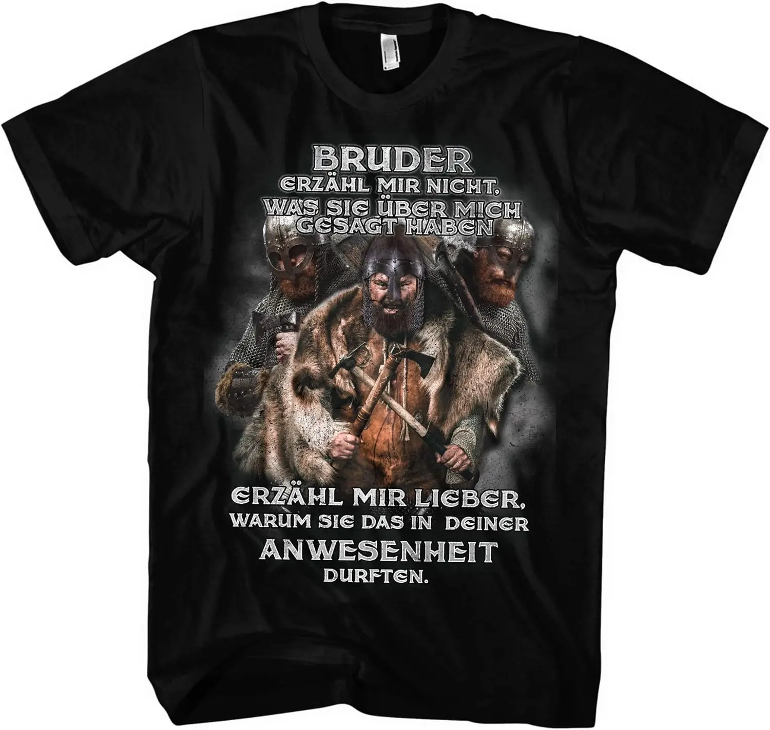 

Nordic Warrior Odin Valhalla Comrade Soldier Brotherhood T-Shirt 100% Cotton O-Neck Short Sleeve Summer Casual Mens T-shirt