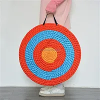 30/40cm Compound Bow Recurve Bow Straw Shooting Target Handmade Archery Grass Target Shoot Practice Targets Archery Accessories