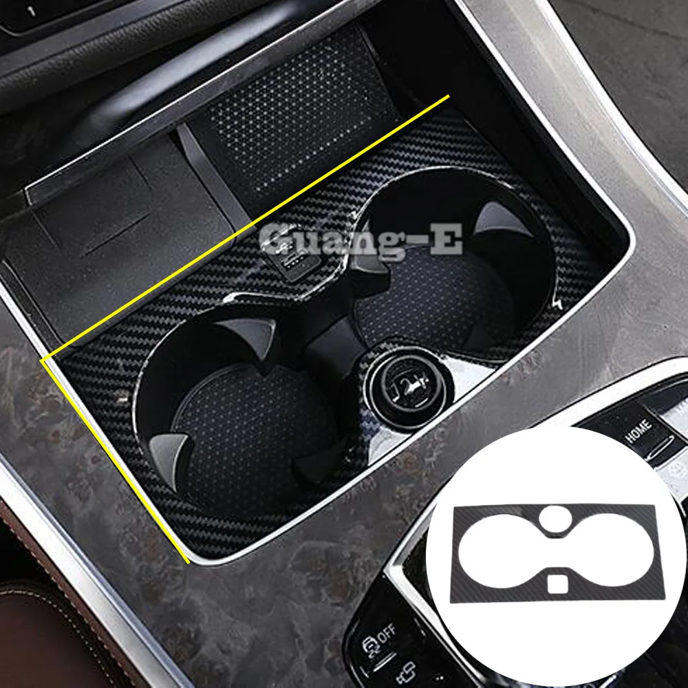 ABS Plastic Car Front Cup Holder Trim For BMW X5 Xdrive G05 2019 2020 2021 2022 2023 Decoration Cover Interior Accessories