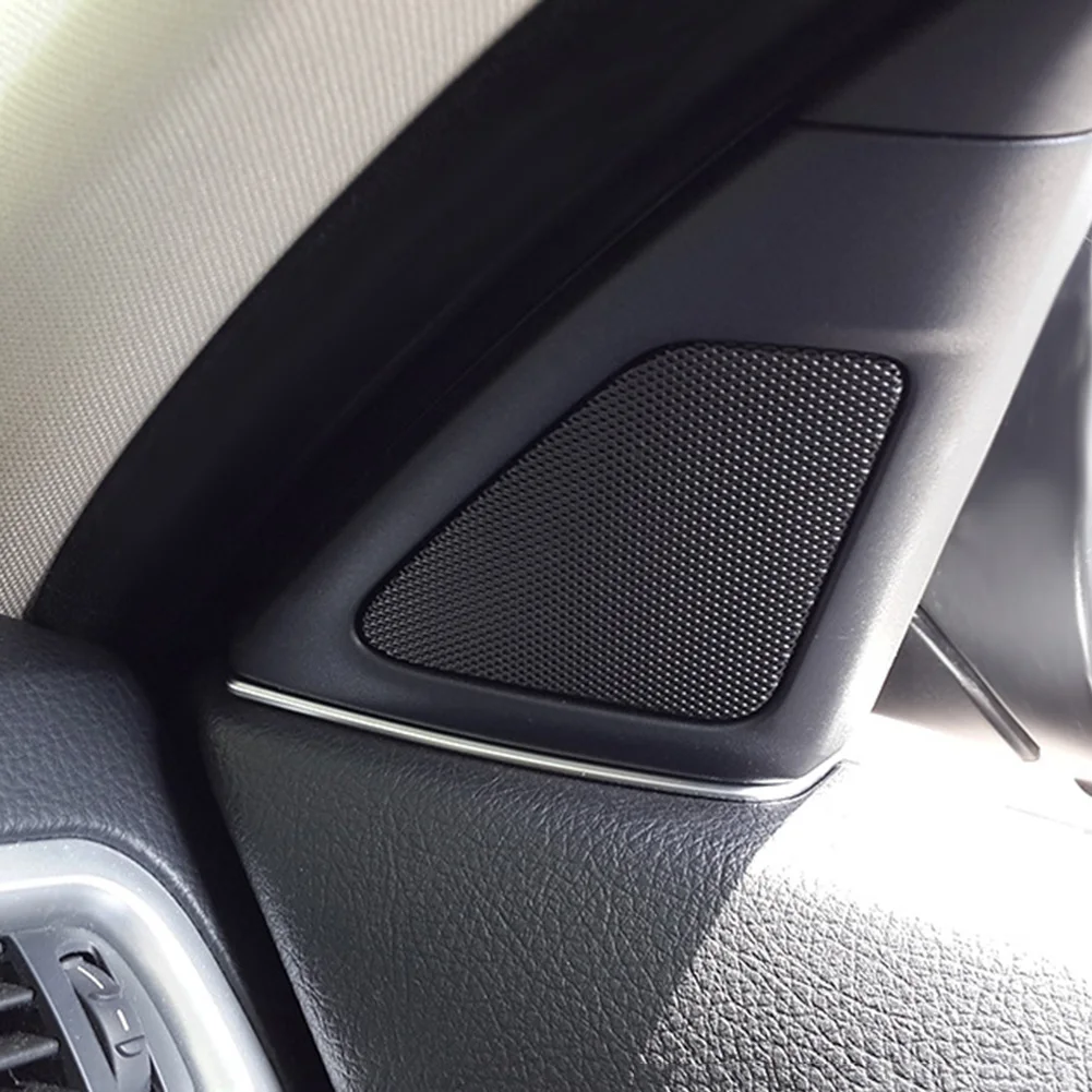 2/4/6pcs Front Door Speaker Cover Gap Silver Decorative Trim Car Tweeter Gap Plug Trim for BMW 5 Series F10 2011-2013 Accessorie - view 4