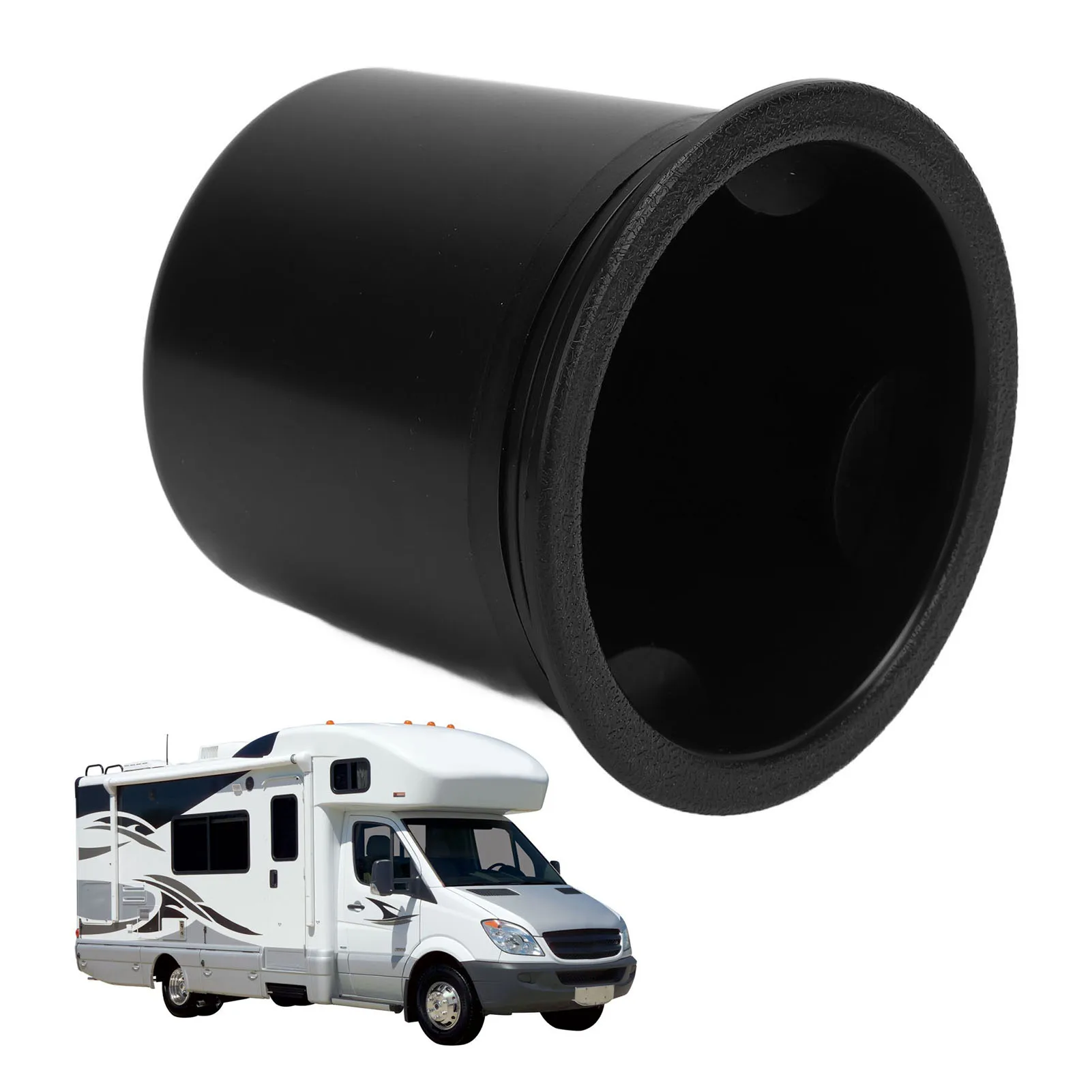 73mm Cup Holder Insert Quiet Cushioned Liner Car Bottle Holder Adapter Interior Accessories for Boat Couch Pontoon Table Sofa