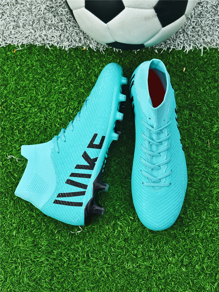 Men Football Boots Futsal Professional Unisex Anti-Slip Kids Soccer Shoes Grass Training Outdoor Football Shoes Sneakers