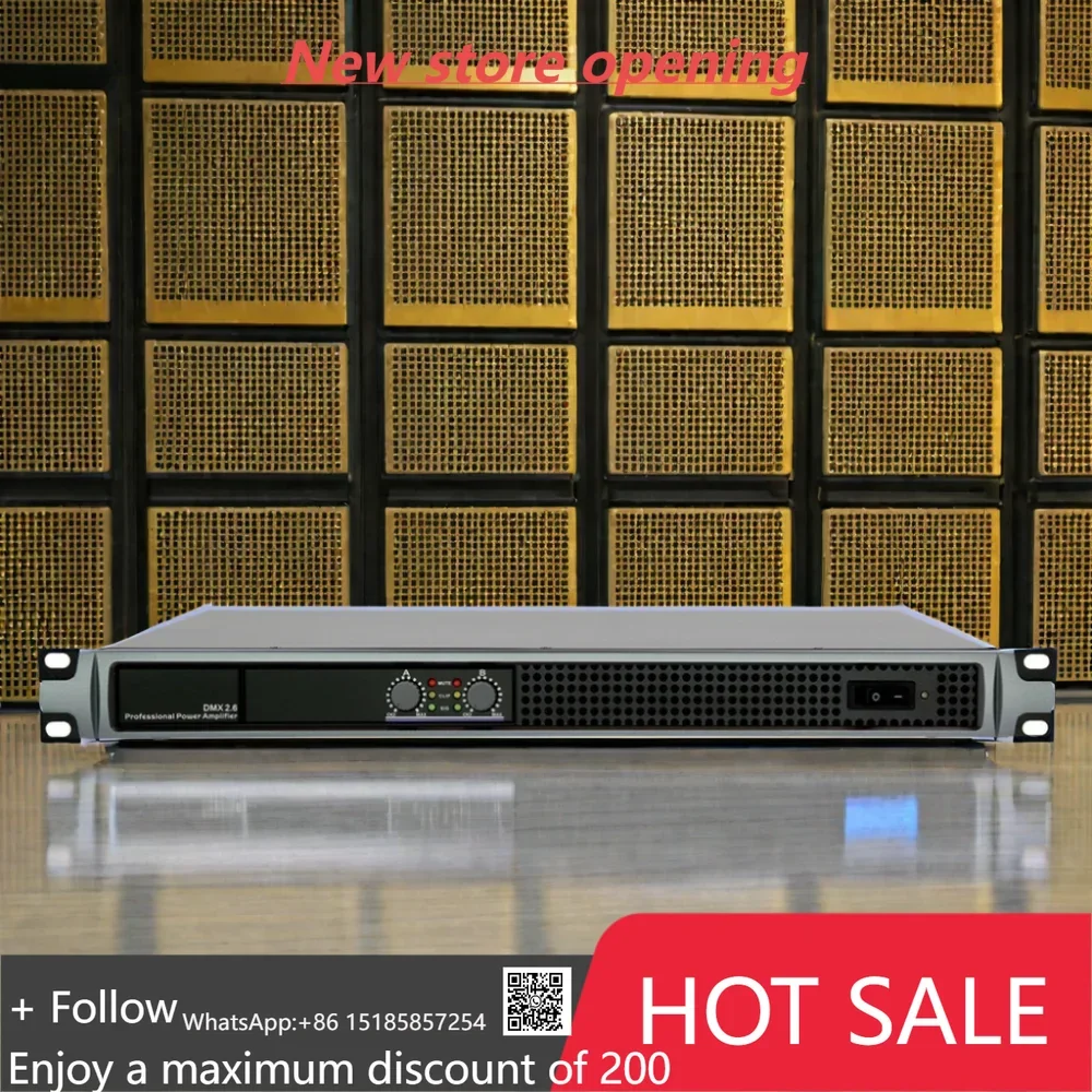 

1u rack mount 600w 800w 1000w audio power amplifier audio digital 2 channel Professional Power Amplifier sound equipment