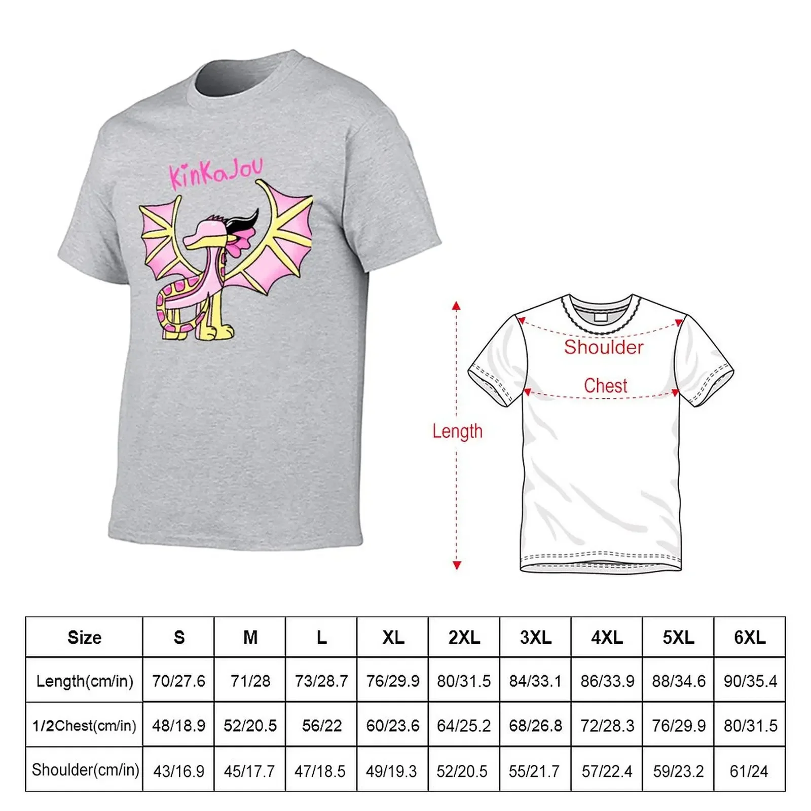 Kinkajou(wings of fire) T-Shirt plus sizes cute clothes summer tops oversized t shirt men