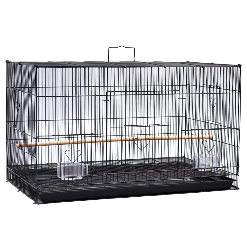 Parrot Cage Large Luxury Metal Breeding Bird Villa Tiger Skin Peony Pet Cage Iron Bird Cage 421