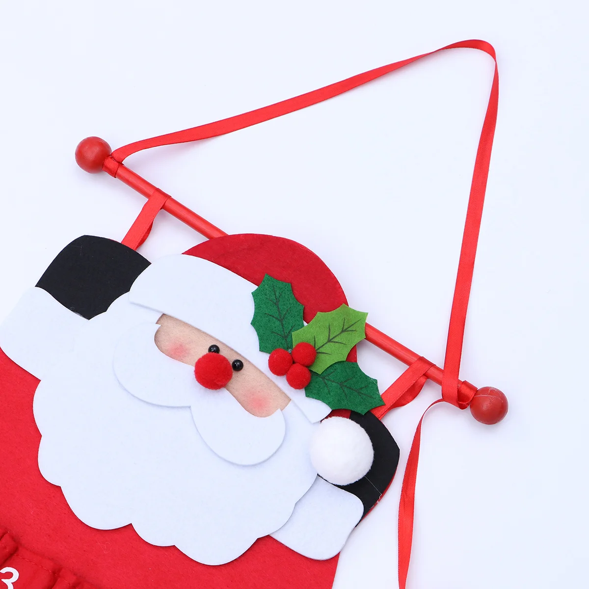 

Christmas Decorations Premium Reusable Advent Hanging Calendar with Non-Fading Design for Home Office Party Tree Ornament