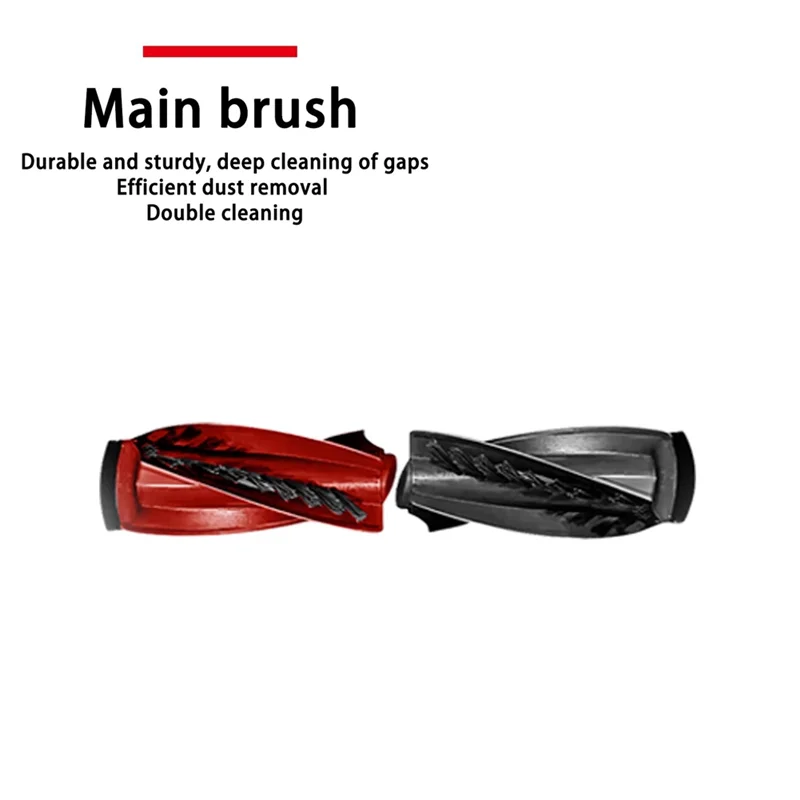 A24P สําหรับ Roborock Qrevo Curve/P20 Pro เครื่องดูดฝุ่นหุ่นยนต์หลักแปรงด้านข้าง HEPA FILTER Mop Pads ฝุ่นเปลี่ยนชิ้นส่วน