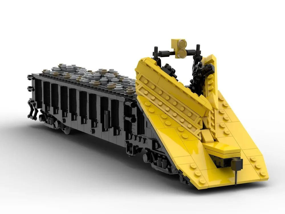 

Snowplow MOC-129658 • 890 parts Building Block Model Birthday Toy Gift