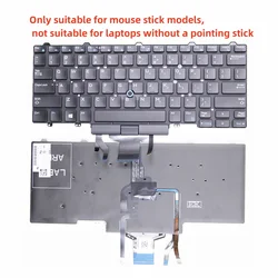 100%New US for Dell Latitude E5450 E5480 E5470 E7470 7480 7490 3340 3350 0D19TR 094F68 English Keyboard