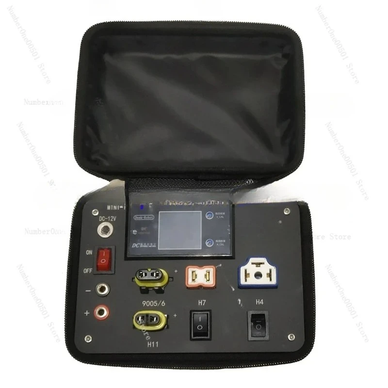 

Автомобильный светодиодный H4 H7 H11 H8 9005 9006 T10 Фестонная фара Лампа Авто освещения Лампы Тестовая коробка Тестовое устройство 12 В Портативный тестер