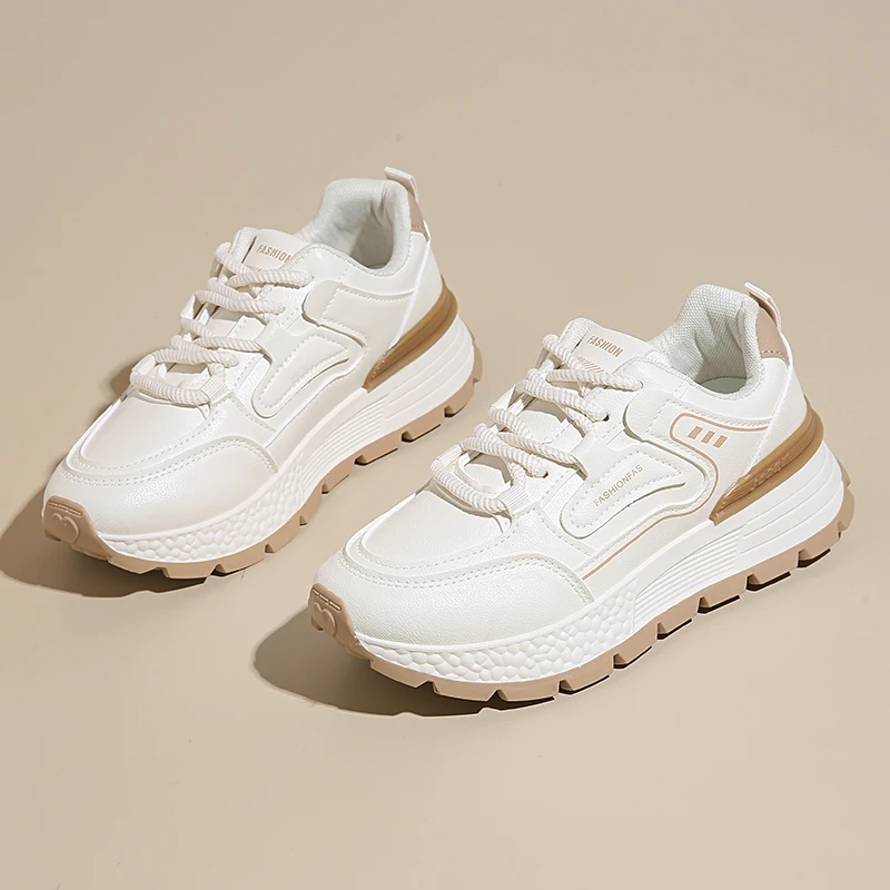 CRLAYDK markowe trampki dla kobiet platforma biała siateczka tata chodzące wygodne buty moda codzienna bieganie tenis dla pani