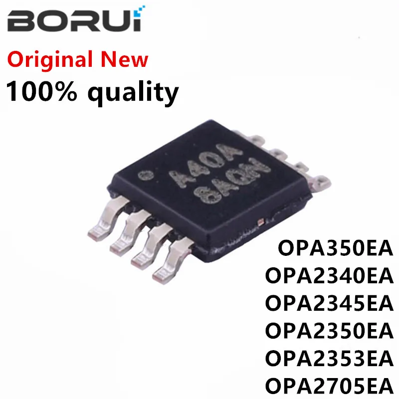 (10piece) 100% New OPA350EA OPA350 OPA2340EA Opa2340 OPA2345EA OPA2350EA D50 OPA2350 OPA2353EA OPA2353 OPA2705EA msop-8 Chipset