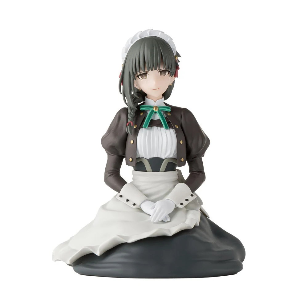 

JP In-Stock SEGA The Assassin Maid Miss Yomi no Kuni Snow Sitting Prize Фигурка, пластик, японская лазерная этикетка/быстрая доставка, новые коллекционеры