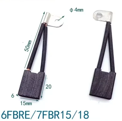 

2 шт. детали вилочного погрузчика, карбоновая щетка рулевого двигателя для вилочного погрузчика Toyota 6FBRE/7FBR10-30 OEM 14572-13401-71